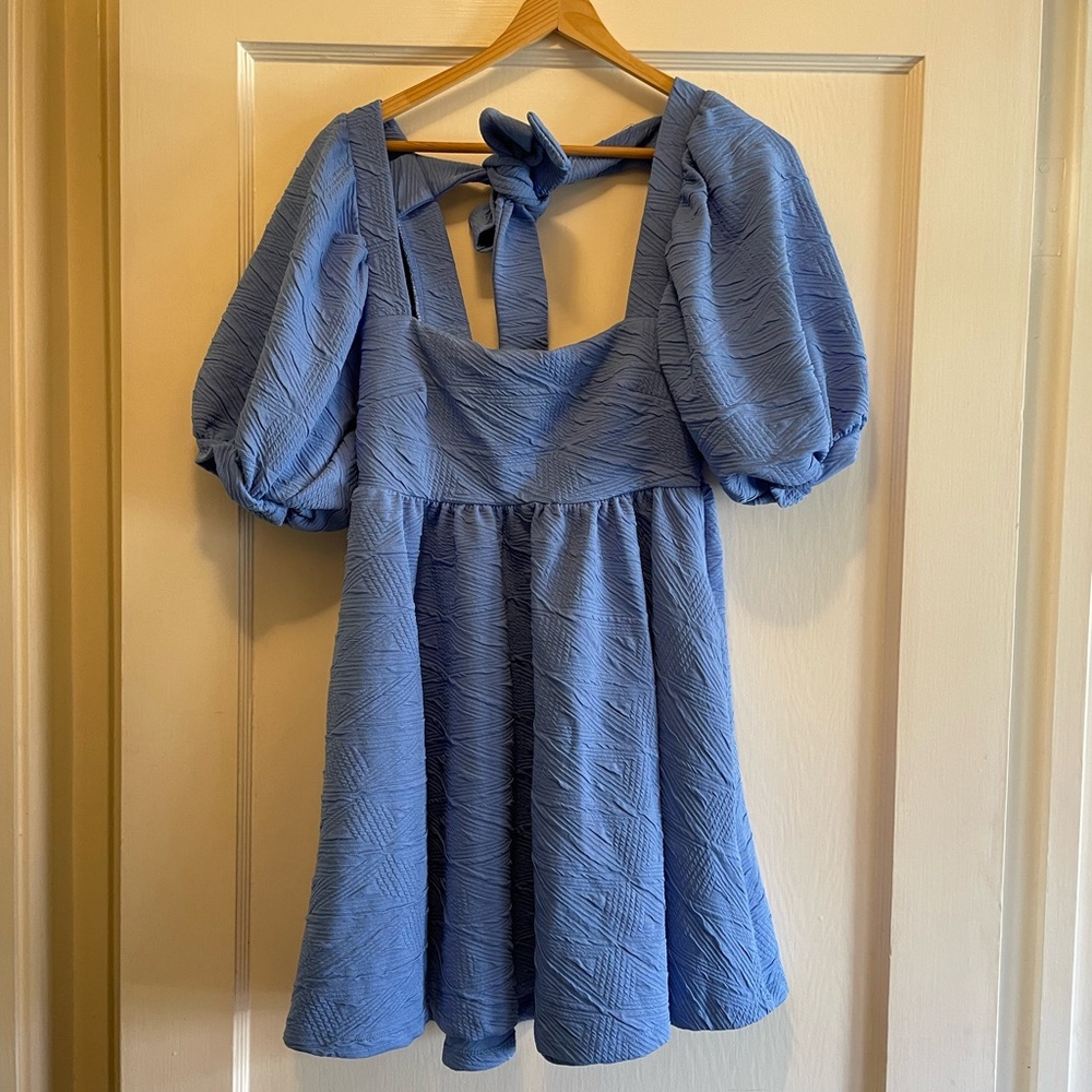 Free People Violet Mini Dress XS - Dec Sky
